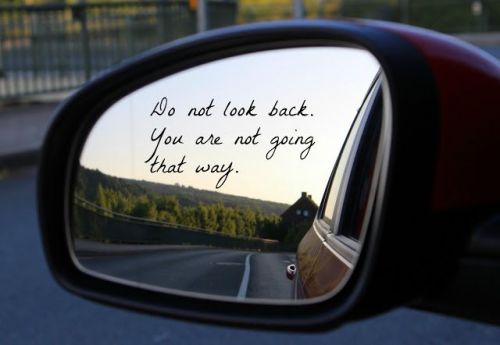 Looking back