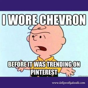 Charlie Brown chevron