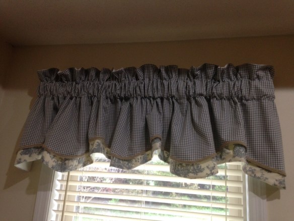AFTER: New valance