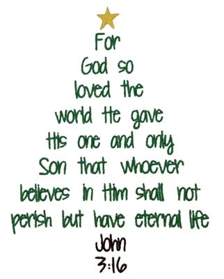 John 3 16 tree