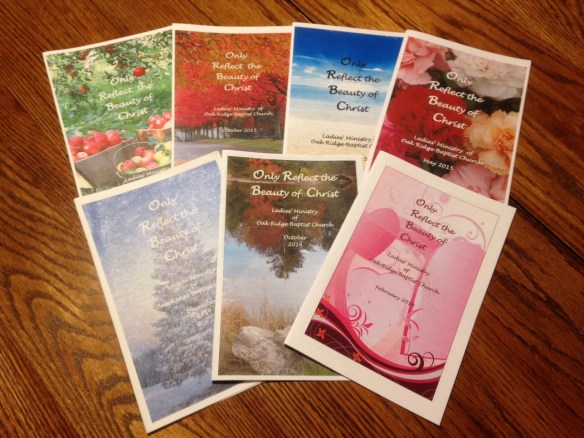 Current ladies booklets