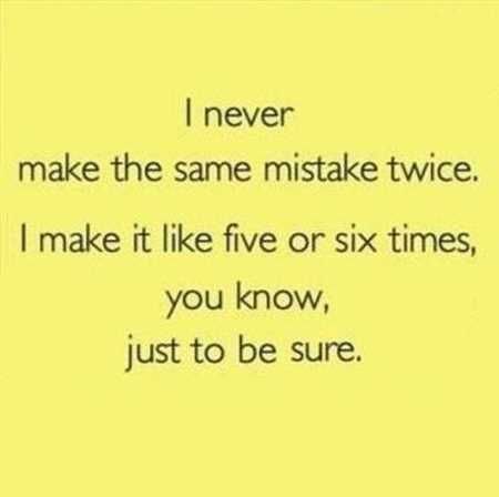 mistakes