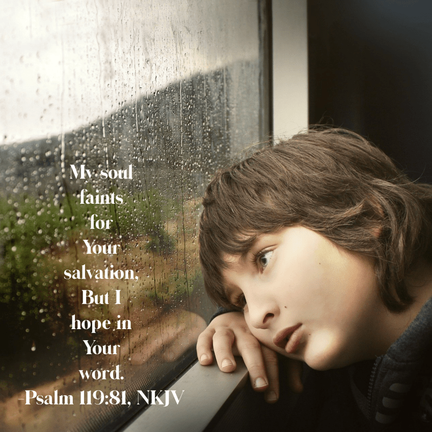 Help for the fainthearted, encouragement to endure