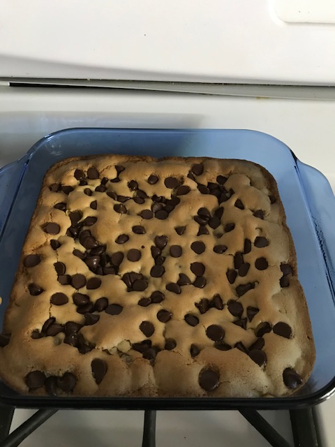 Butterscotch brownies