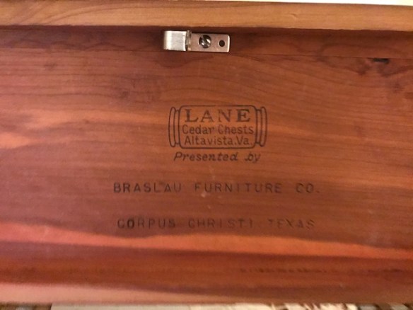 Lane mini cedar box