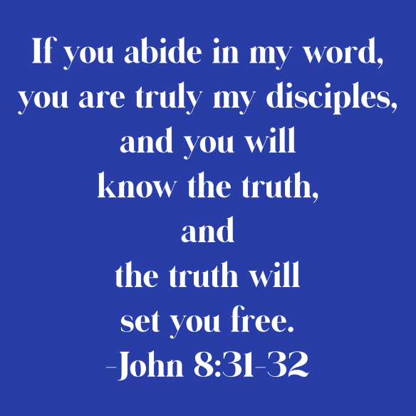 God's truth will set you free