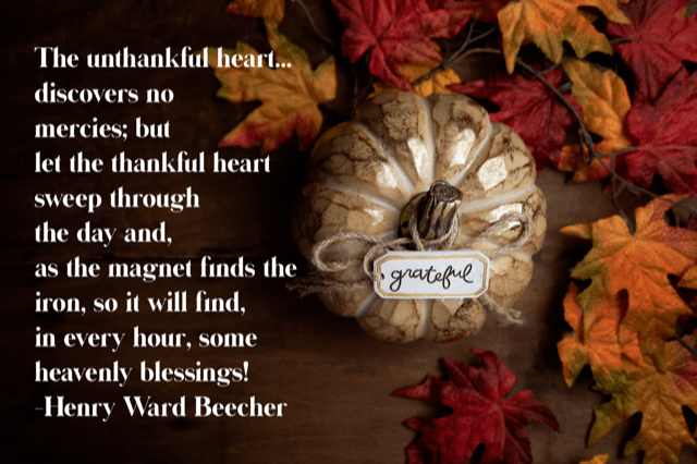 thankful heart