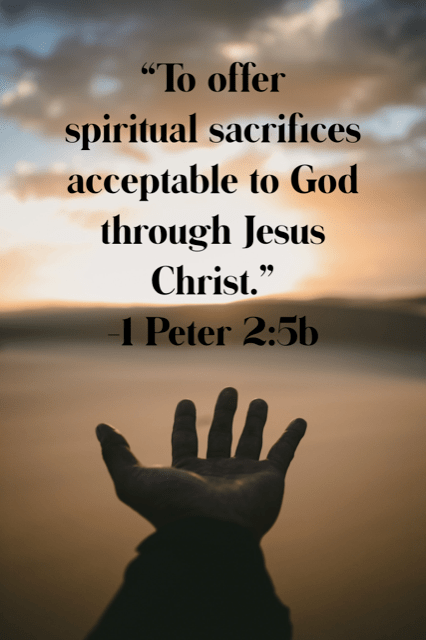 spiritual sacrifices