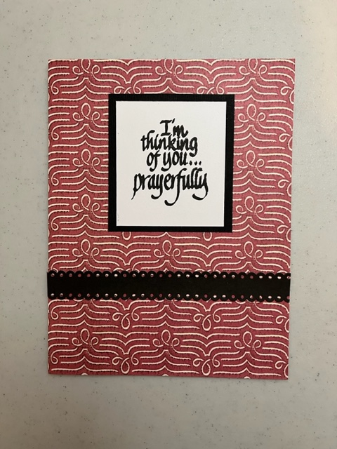 Thinking of you card