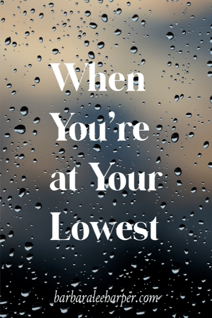 When you're at you're lowest, God is there