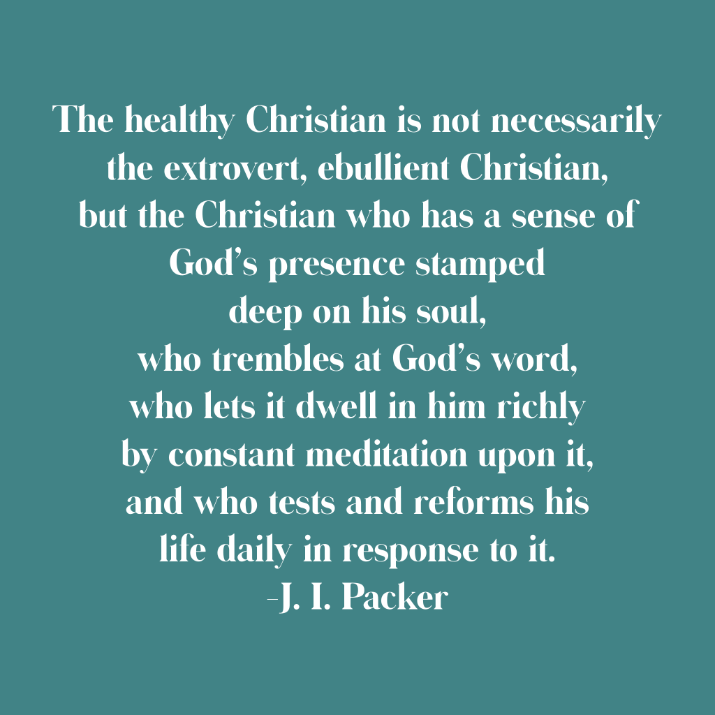 J. I. Packer quote