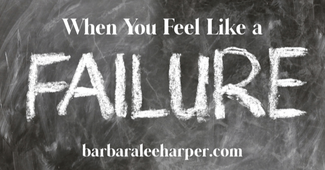 When you feel like a failure