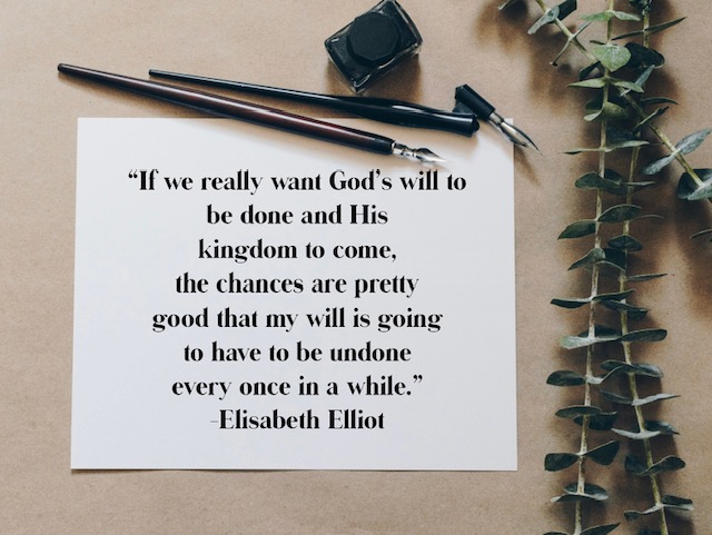 Elisabeth Elliot quote