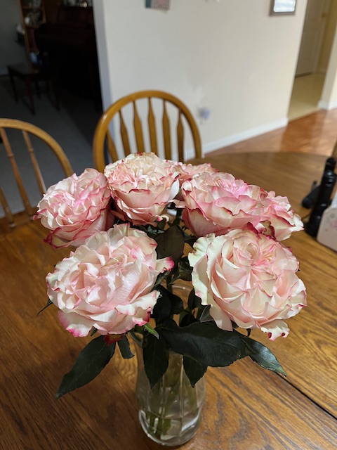 pink roses