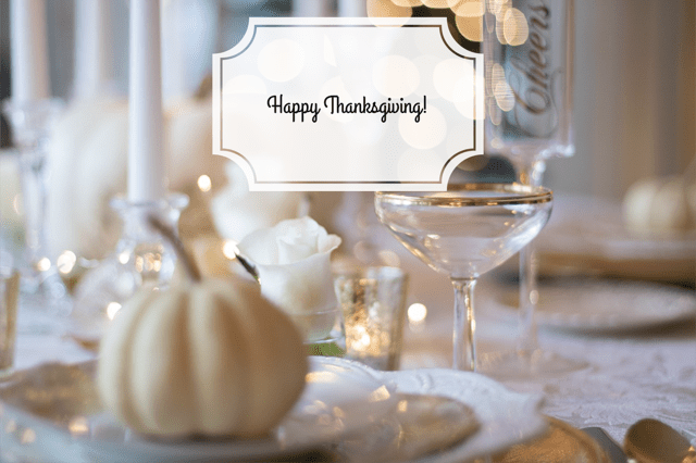 Happy Thanksgiving