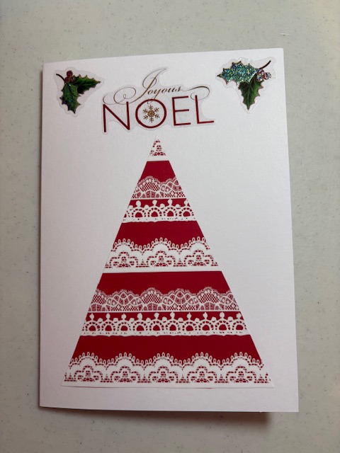 handmade Christmas card