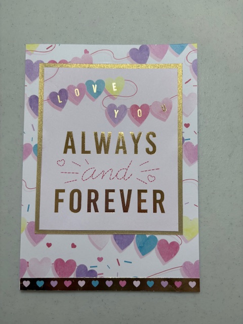 Husband Valentine card