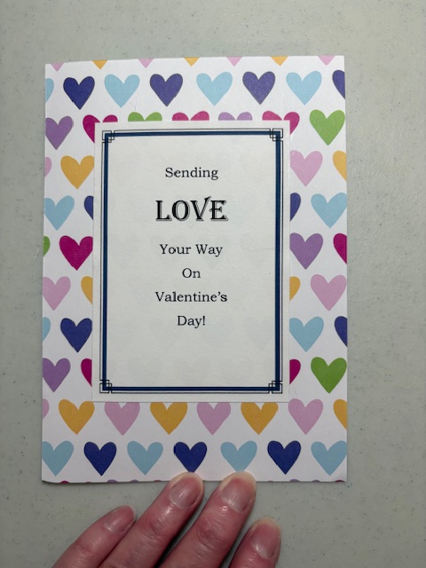 Valentine card