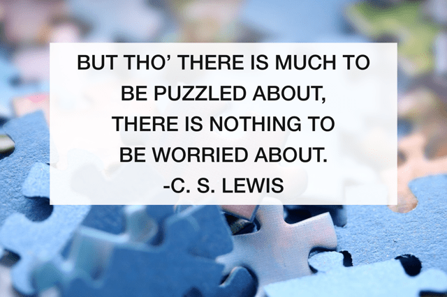 C. S. Lewis quote