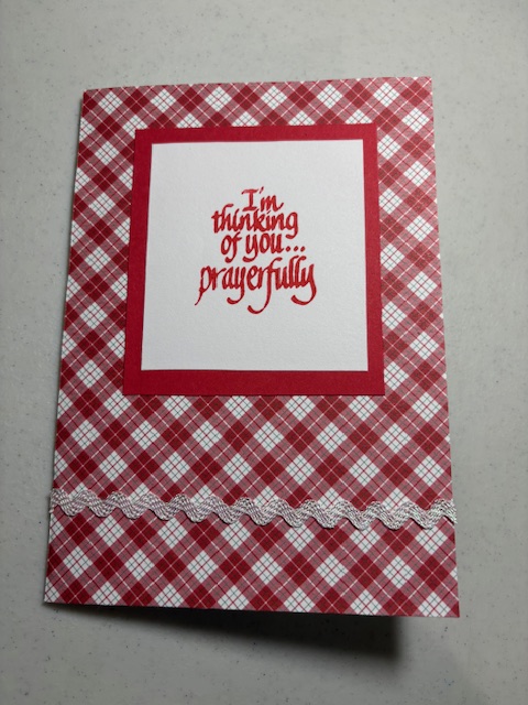 thinking of you card