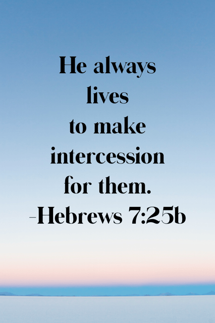 Hebrews 7:25