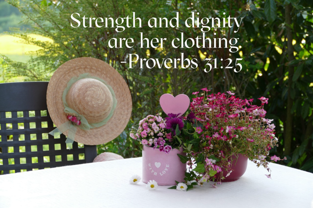 Proverbs 31:25