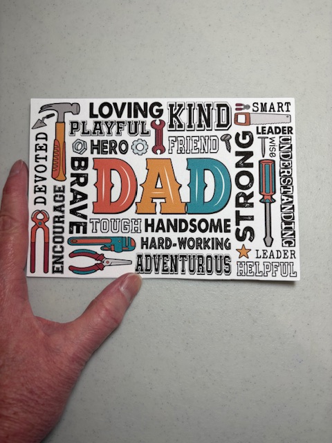 Father's Day card