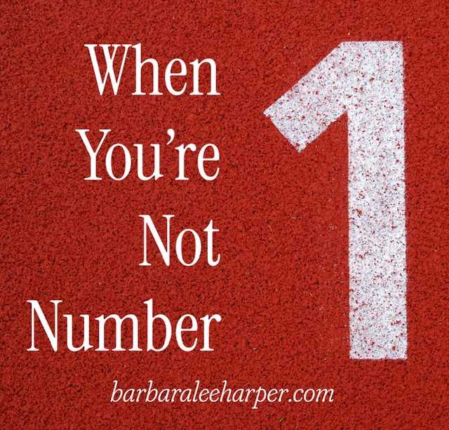 When You're Not Number One