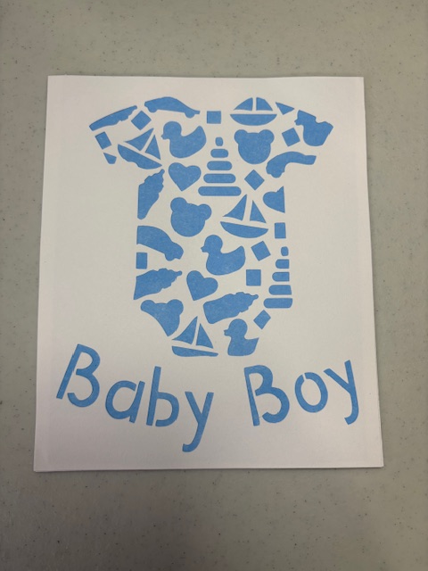 baby shower card