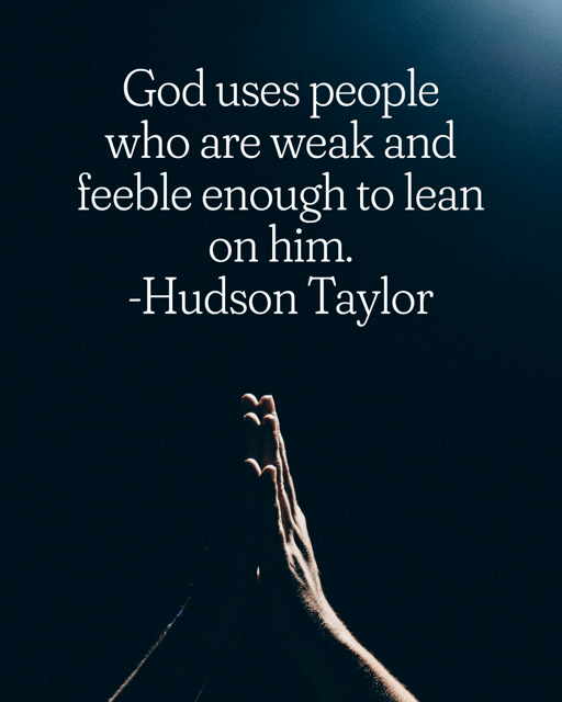 Hudson Taylor quote