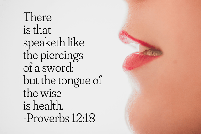 Proverbs 12:18