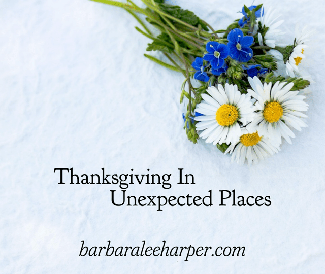 Thanksgiving In Unexpected Places