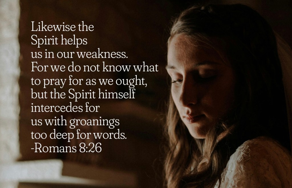 Romans 8:26
