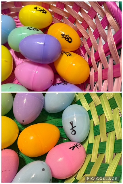 Parent Easter eggs