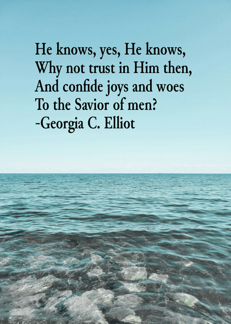 God knows, we can trust Him