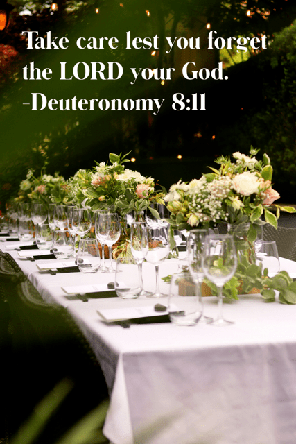 Deuteronomy 8:11