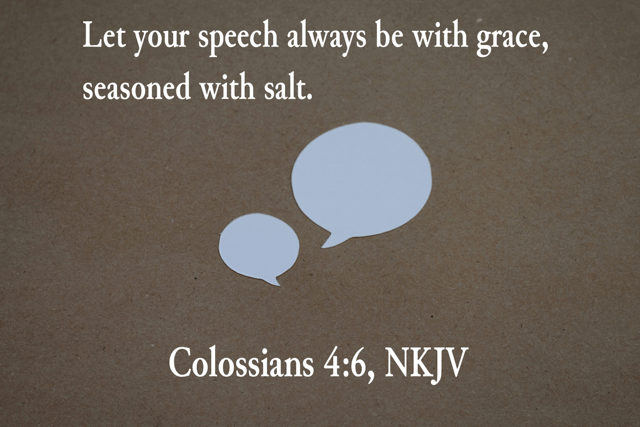 Colossians 4:6